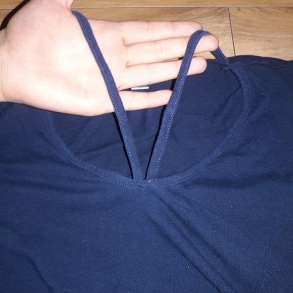 Short sleeve blue shirt - Picture 2 of 2